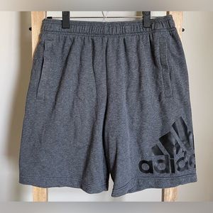 Adidas Gray Sweat Shorts - M/L